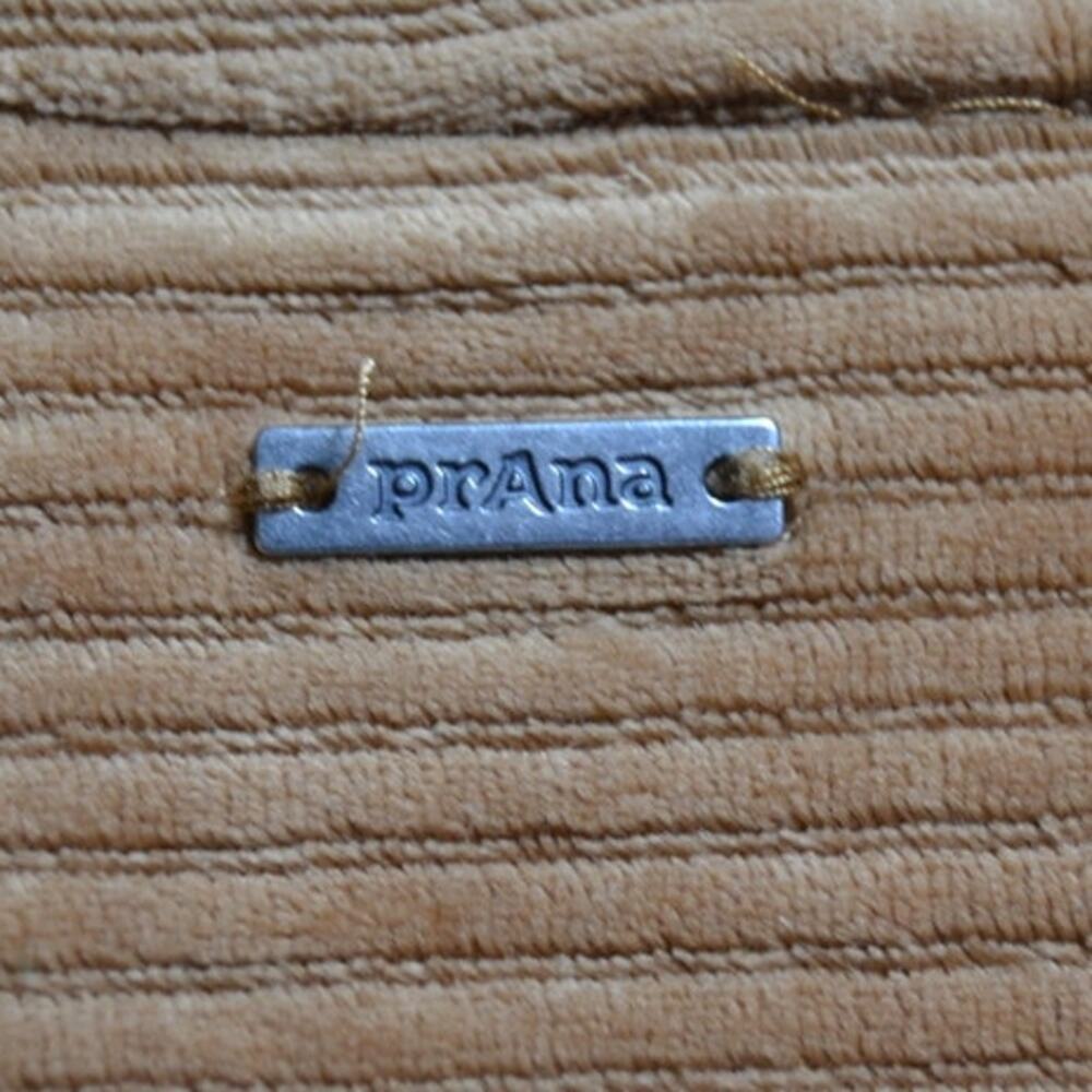 Prana Woman's Fleece Half Zip Oversized Cropped Brown Pullover Size Large - Picture 7 of 11